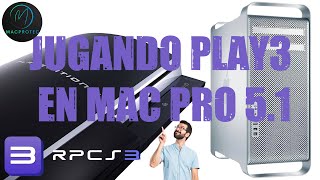 PS3 en MAC PRO 51 Emulador RCPS3 [upl. by Eerej57]