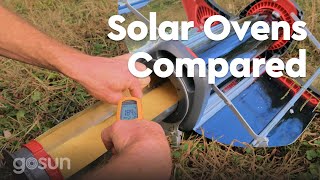 Solar Oven Comparison [upl. by Nitin]