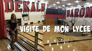 VISITE DE MON LYCÉE AMÉRICAIN  Sara en Indiana [upl. by Ferdie501]