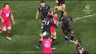 Quade Cooper great passing vs Sharks [upl. by Sifan]