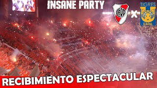 Recibimiento ESPECTACULAR  RIVER PLATE vs Tigres  Copa Libertadores 2015 [upl. by Clapp224]