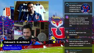 En Vivo Cobresal vs U de Chile por Chuncho tv [upl. by Euqinahc432]