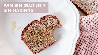 Deliciosa receta de pan sin gluten y sin harinas  Combinación de trigo sarraceno y arroz en grano [upl. by Nnylecoj]