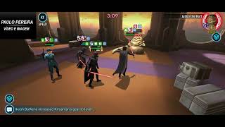 SWGOH Star Wars Galaxy of Heroes Territory War Counter Jabba the Hutt Team [upl. by Lindley]