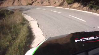 Paddon Rally Spain test  Subaru STI [upl. by Budworth]