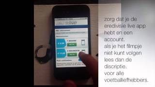 eredivisie live gratis op je iphoneipad [upl. by Faline]