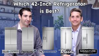 Ranking the 5 Best 42Inch Refrigerators for 2024 [upl. by Leahcimnhoj835]