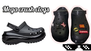 Unboxing Crocs Mega Crush Clogs  my work shoes [upl. by Baten]