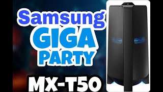 Samsung giga party audio speaker MXT50 [upl. by Senoj]