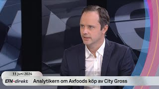 Analytikern om Axfoods köp av City Gross [upl. by Rani]