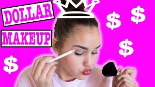 Full Face Using Only Dollar Store Makeup [upl. by O'Grady]