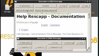 Rescatux  Restore Windows MBR [upl. by Dnyletak]