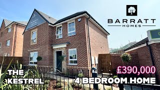 Barratt Homes The Kestrel 4 Bedroom Home The Meadows Witham St Hughes Lincoln [upl. by Swinton260]