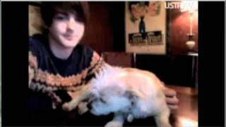 Drake Bell on uStream Part 10 [upl. by Doralynn112]