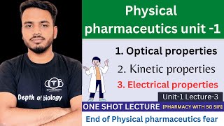 Optical kinetic amp electrical properties  optical kinetic and electrical properties depth of biology [upl. by Teirrah]