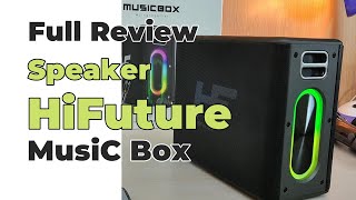 Hifuture music box full review Speaker Kembaran Lenyes S861 Hifuture music box terbaru [upl. by Fletcher]