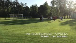 WlkpKomorniki vs GROM Plewiska 11 Poznań II Liga Junior A1 [upl. by Ragouzis]