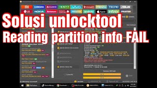 Solusi Error Unlocktool quot Reading Partition Info FAIL quot Sangat Mudah Ternyata [upl. by Warton954]