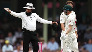 Australia penalised five runs for running on the pitch  Domain Test Series 201920 [upl. by Anoj]