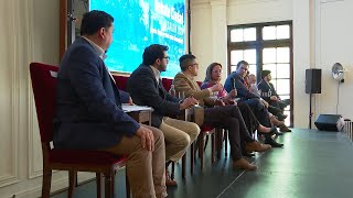 Debate en la Cámara de la Construcción reunió a candidatos a alcalde [upl. by Ewall]