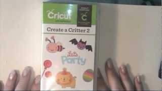 Cricut Cartridge Review  Create A Critter 2 [upl. by Ahsa]