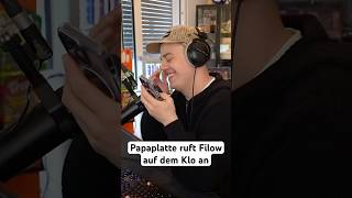 Papaplatte ruft Filow an während er live und auf Klo ist papaplatte [upl. by Nette]