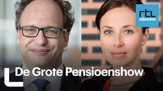 Wouter Koolmees beantwoordt jouw vragen over het pensioenakkoord • De Grote Pensioenshow RTL Nieuws [upl. by Lodi675]