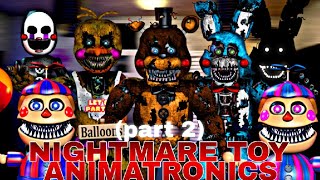 FNAF speed edit  nightmare toy animatronics [upl. by Arathorn]