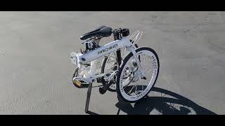 From Japan folding bike Hachiko HA04 [upl. by Enitselec391]