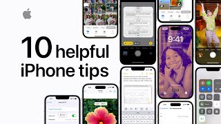 10 helpful iPhone tips  Apple Support [upl. by Modnar]