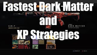 Fastest Dark Matter amp XP Strategies in BO4 Zombies [upl. by Llerrot]