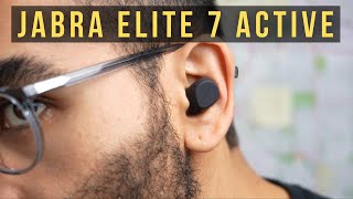 Jabra Elite 7 Active Review Workout Earbuds for Professionals [upl. by Ogilvy]