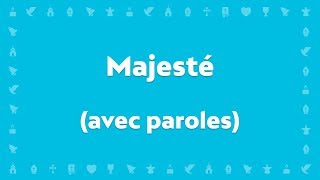 quotMajesté Me Voiciquot par Jeunesse en Mission  Chant chrétien avec paroles pour le Carême et Pâques [upl. by Aivatnuahs]