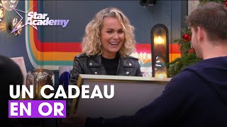 Læticia Hallyday ne sattendait pas à recevoir ce cadeau  Star Academy 2023 [upl. by Rimahs]