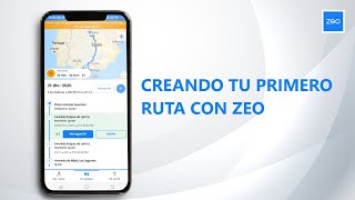 Creando la primera ruta con Zeo Route Planner [upl. by Acinoryt]