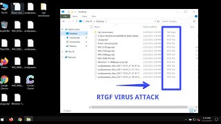 How to remove RTGF ransomware file virus [upl. by Ydualc]