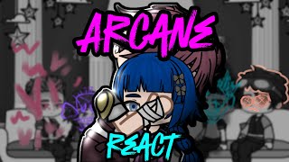 Past Arcane react to the future  Gacha react [upl. by Serene]