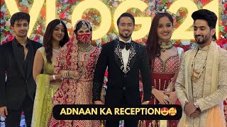 Adnan 07 Ka Wedding Reception 😍♥️Jannat Zubair amp MrFaisu Ek Sath😍 Vishal Pandey 🥰Vlog 19Arthesh [upl. by Iona]