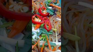 Raw Kelp Noodle “lo mein” rawfood plantbased [upl. by Aldredge]