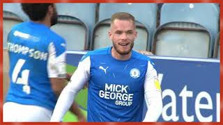 HIGHLIGHTS Peterborough United 70 Accrington Stanley [upl. by Repsaj]