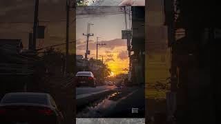 Capturing Sunset POV Street Photography with Sony a6300 shorts [upl. by Eillime]