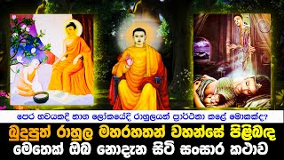 බුදුපුත් රාහුල මහරහතන් වහන්සේ ගැන මෙතෙක් ඔබ ‌නොදැන සිටි සංසාර කථාව [upl. by Alrich]