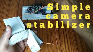 Diy SG90  MPU6050  ARDUINO gimbal [upl. by Rowena]