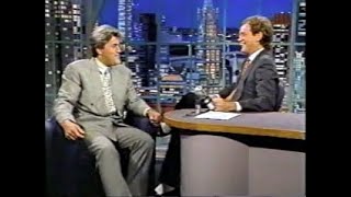 Jay Leno Collection on Letterman Part 3 of 3 19861993 reup [upl. by Cargian]