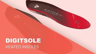 Digitsole – Heated Smart Insoles  GadgetFlow Showcase CES2017 [upl. by Ahcila161]