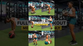 Full Body Workout  Medicine Ball Only [upl. by Nelav]