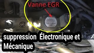 Comment se fait la suppression dune VANNE EGR [upl. by Imef]