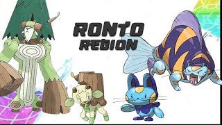 Complete Fakedex  Ronto Fakemon Region Gen 10 Pokemon Inspiration [upl. by Helfant]