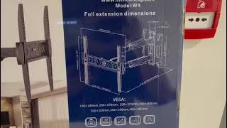 wwwtvmountsgcom SPEEDSMOUNT TV bracket single arm full motion turn 90 degree rotate longest arm [upl. by Hibbs725]