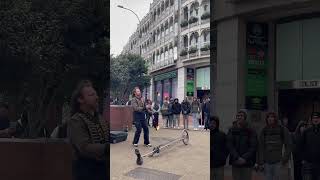 Street performer Grafton Street Dublin Ireland 🇮🇪 [upl. by Michigan]